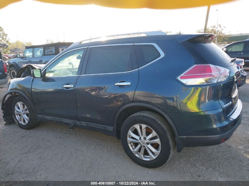 2014 Nissan Rogue Sv VIN: 5N1AT2MT4EC849173 Lot: 40610807