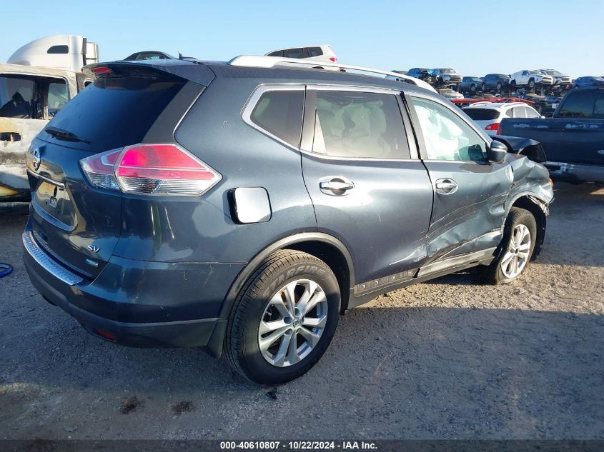 VIN 5N1AT2MT4EC849173 2014 Nissan Rogue, SV no.4