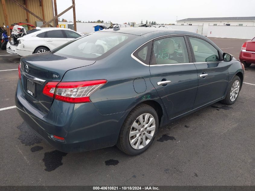 VIN 3N1AB7APXFY264427 2015 Nissan Sentra, SV no.4