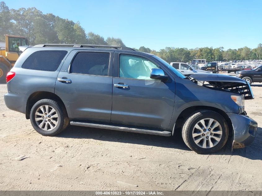 2008 Toyota Sequoia Limited VIN: 5TDBY68A98S005661 Lot: 40610823