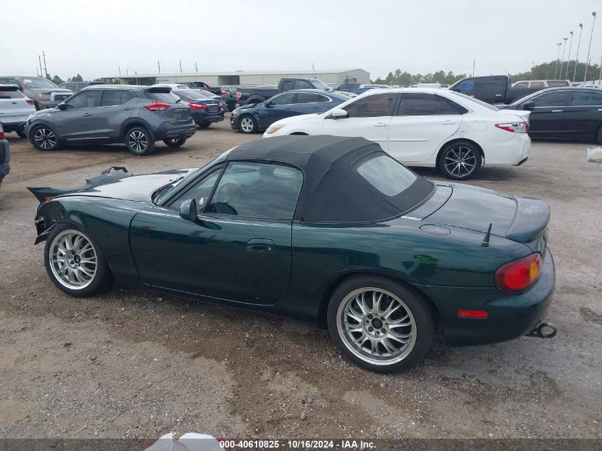 1999 Mazda Mx-5 Miata Leather Pkg/Popular Equipment Pkg/Sports Pkg/Touring Pkg VIN: JM1NB3531X0102860 Lot: 40610825