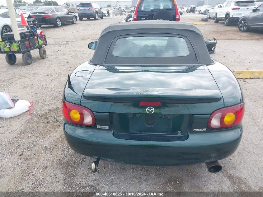 1999 Mazda Mx-5 Miata Leather Pkg/Popular Equipment Pkg/Sports Pkg/Touring Pkg VIN: JM1NB3531X0102860 Lot: 40610825