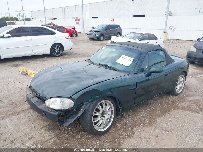 1999 Mazda Mx-5 Miata Leather Pkg/Popular Equipment Pkg/Sports Pkg/Touring Pkg VIN: JM1NB3531X0102860 Lot: 40610825