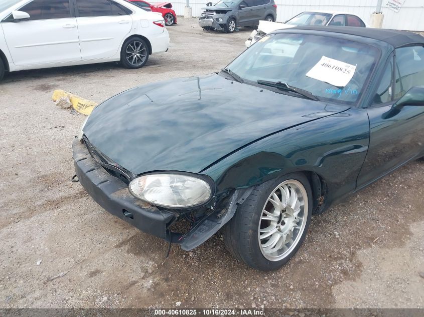 1999 Mazda Mx-5 Miata Leather Pkg/Popular Equipment Pkg/Sports Pkg/Touring Pkg VIN: JM1NB3531X0102860 Lot: 40610825