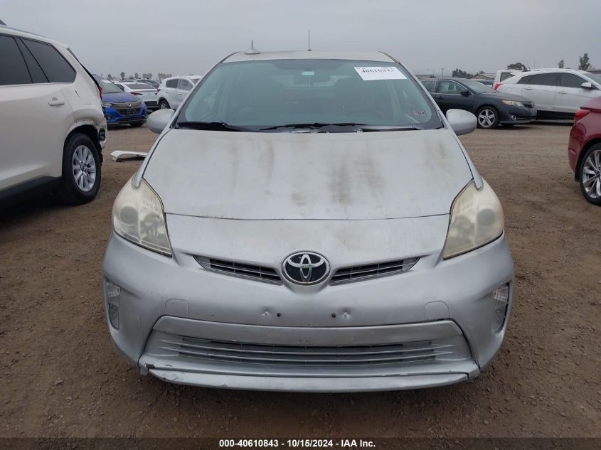 2013 Toyota Prius Two VIN: JTDKN3DU2D1620342 Lot: 40610843