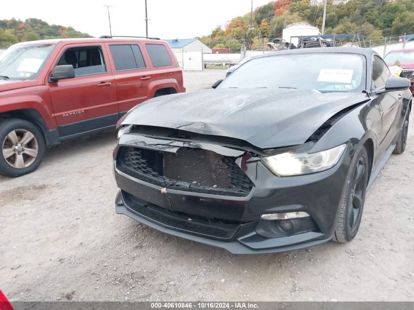 2015 Ford Mustang V6 VIN: 1FA6P8AM4F5313592 Lot: 40610846