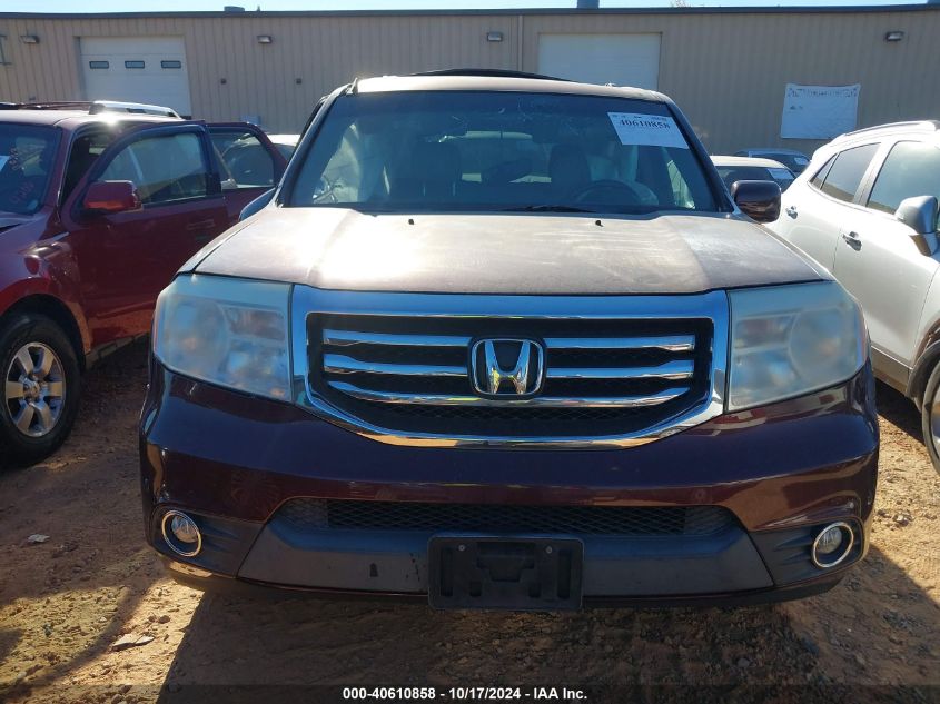 2013 Honda Pilot Touring VIN: 5FNYF4H95DB083217 Lot: 40610858