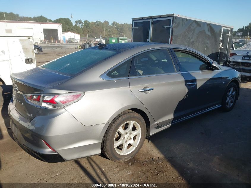 2018 Hyundai Sonata Hybrid Limited VIN: KMHE34L33JA082372 Lot: 40610861