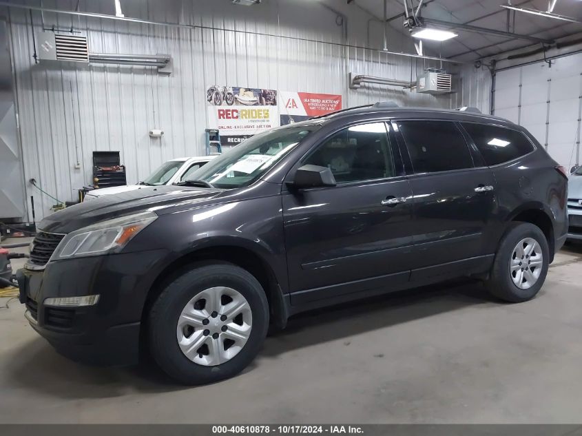 2013 Chevrolet Traverse Ls VIN: 1GNKRFED5DJ151453 Lot: 40610878