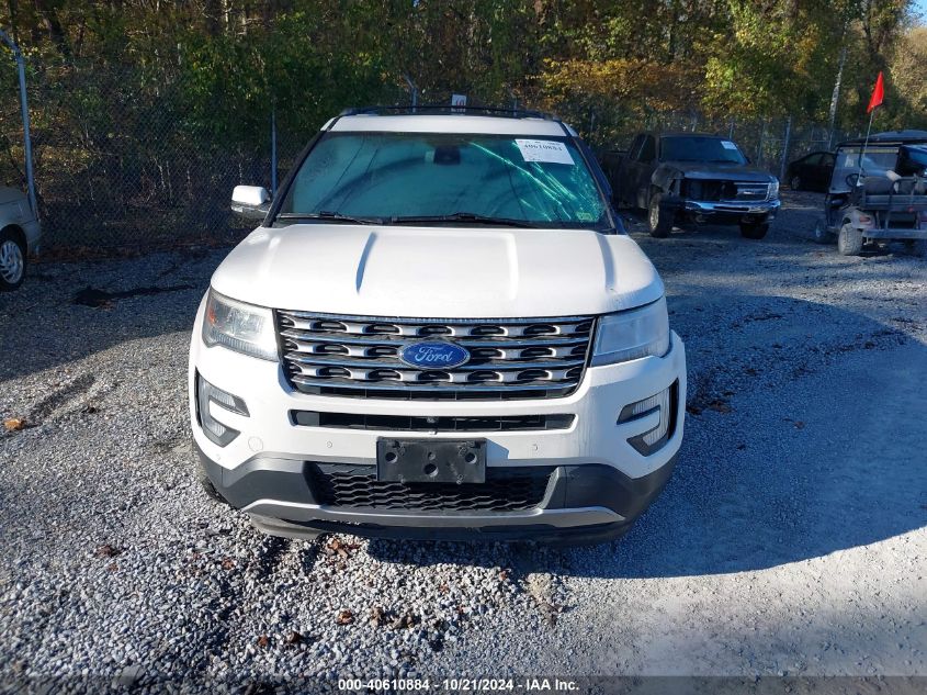 2017 Ford Explorer Limited VIN: 1FM5K8F80HGD74585 Lot: 40610884