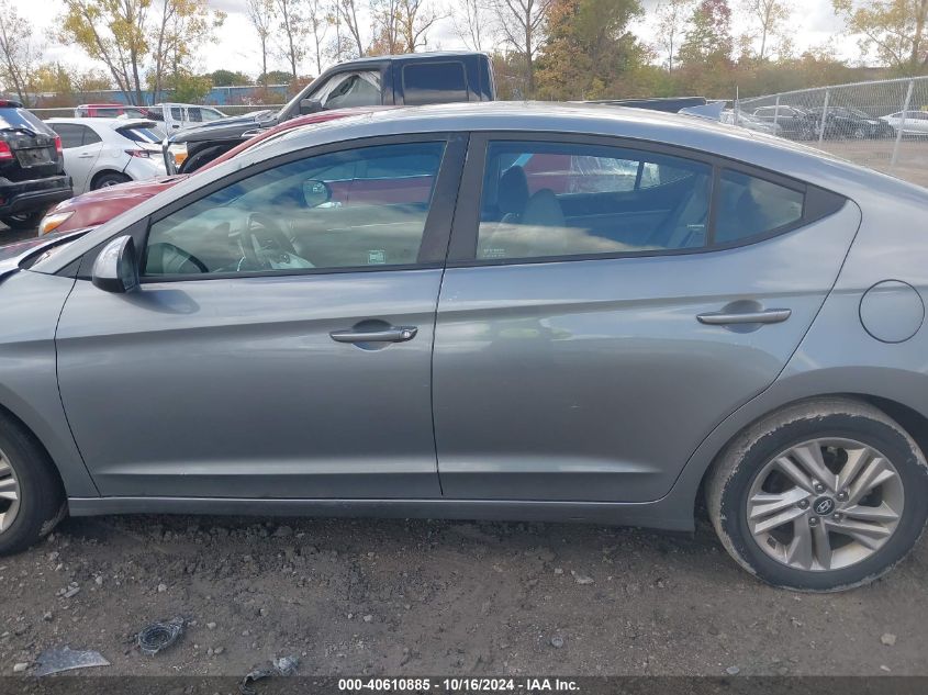 2019 Hyundai Elantra Sel VIN: KMHD84LF4KU772512 Lot: 40610885