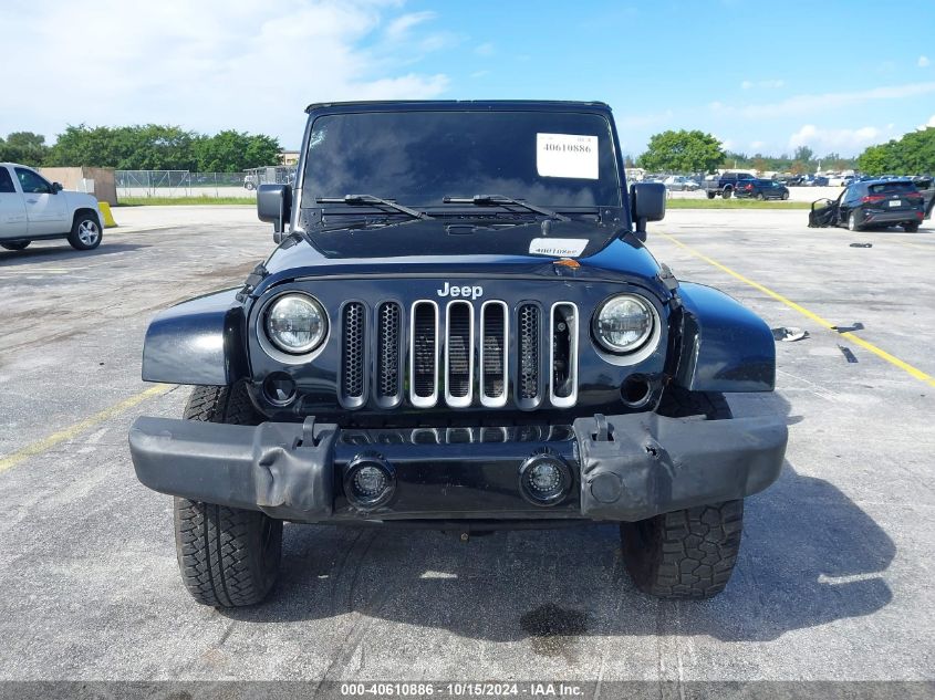 2016 Jeep Wrangler Unlimited Sahara VIN: 1C4BJWEG8GL173224 Lot: 40610886