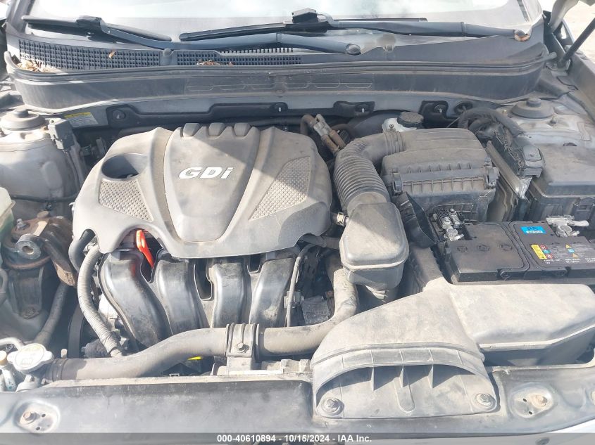 2013 Hyundai Sonata Gls VIN: 5NPEB4AC8DH712684 Lot: 40610894