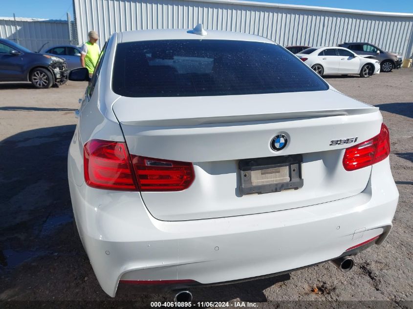 2015 BMW 335I VIN: WBA3A9G5XFNS66151 Lot: 40610895