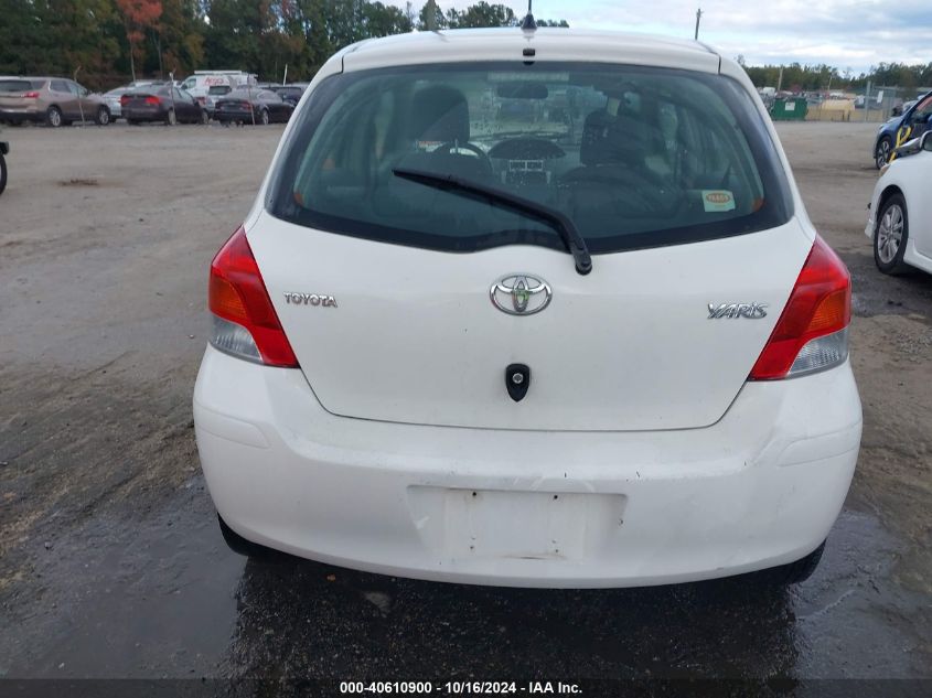 2010 Toyota Yaris VIN: JTDKT4K39A5282707 Lot: 40610900