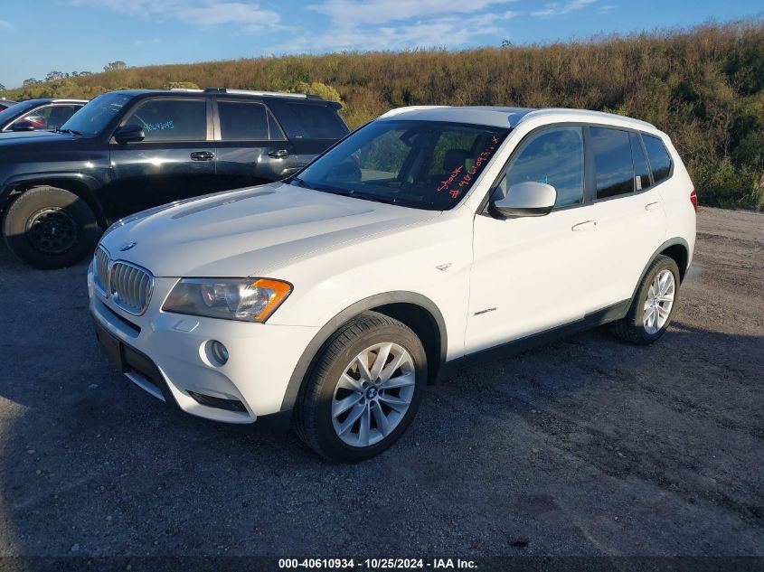 VIN 5UXWX9C53E0D42794 2014 BMW X3, Xdrive28I no.2