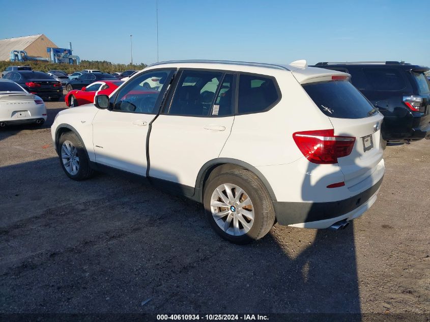 VIN 5UXWX9C53E0D42794 2014 BMW X3, Xdrive28I no.3