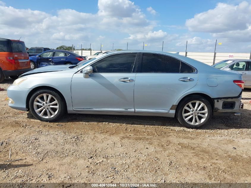 2011 Lexus Es 350 VIN: JTHBK1EGXB2454938 Lot: 40610944