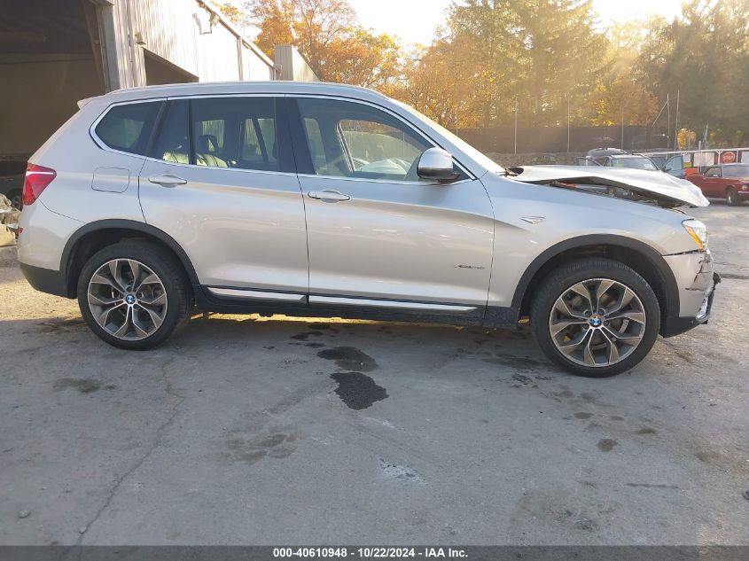 2017 BMW X3 XDRIVE28I - 5UXWX9C5XH0T14847