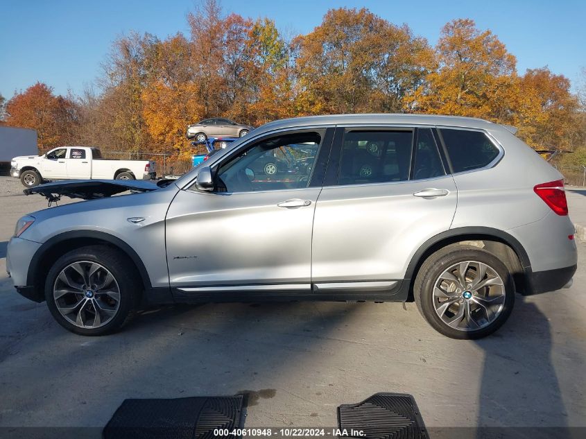 2017 BMW X3 XDRIVE28I - 5UXWX9C5XH0T14847