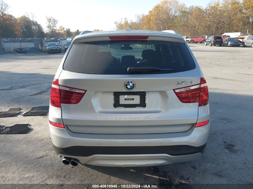 2017 BMW X3 xDrive28I VIN: 5UXWX9C5XH0T14847 Lot: 40610948