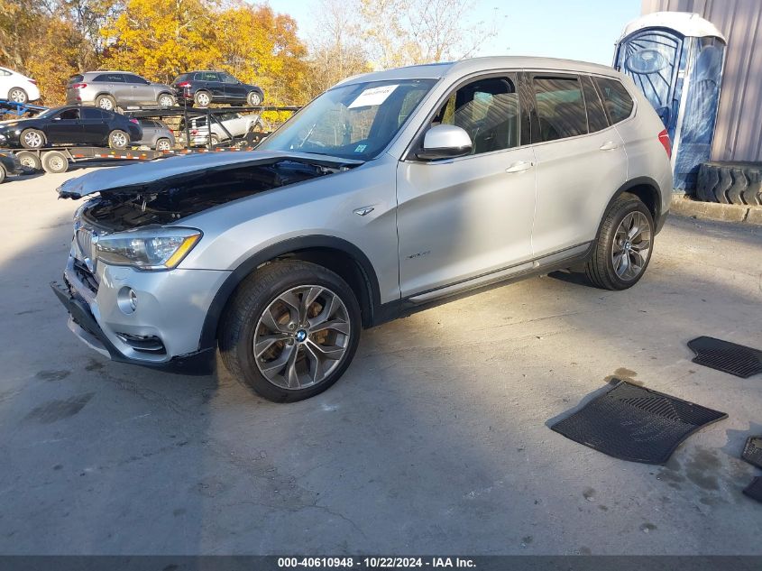 VIN 5UXWX9C5XH0T14847 2017 BMW X3, Xdrive28I no.2