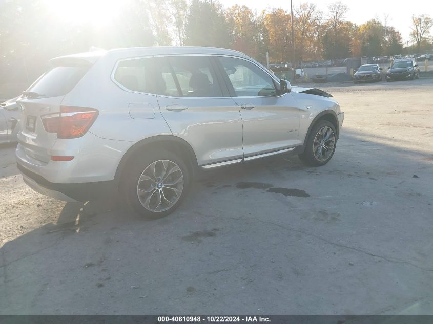 2017 BMW X3 XDRIVE28I - 5UXWX9C5XH0T14847