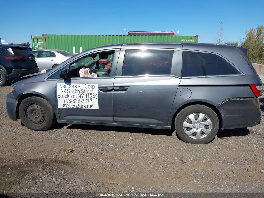 2012 Honda Odyssey Lx VIN: 5FNRL5H25CB064476 Lot: 40610974