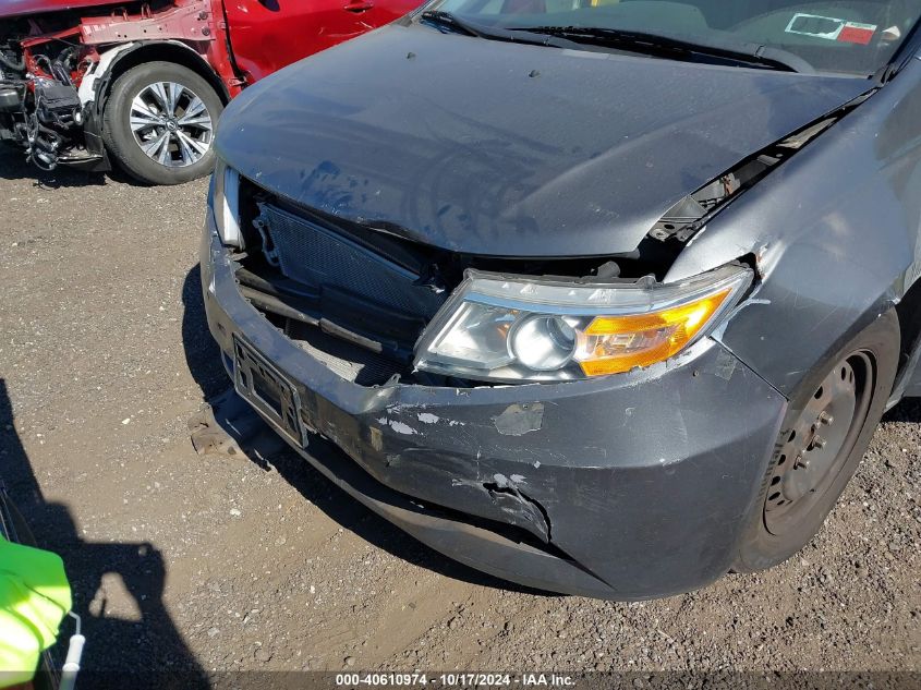 2012 Honda Odyssey Lx VIN: 5FNRL5H25CB064476 Lot: 40610974