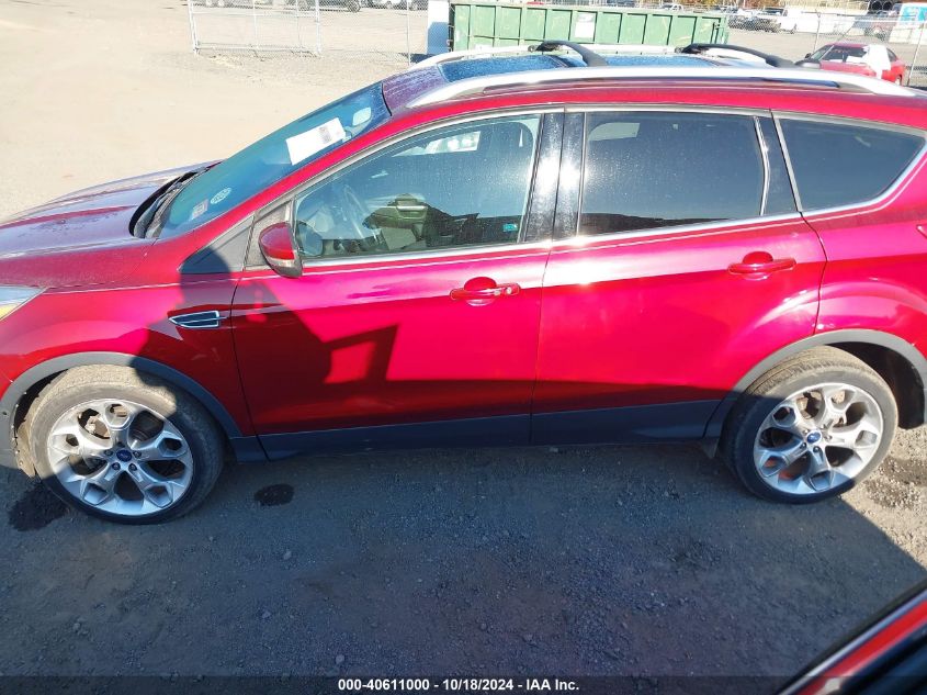 2013 Ford Escape Titanium VIN: 1FMCU9J97DUB50104 Lot: 40611000