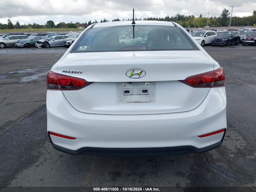 2020 Hyundai Accent Se VIN: 3KPC24A69LE125818 Lot: 40611005