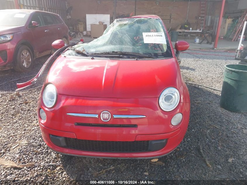 2013 Fiat 500 Pop VIN: 3C3CFFAR5DT600747 Lot: 40611008