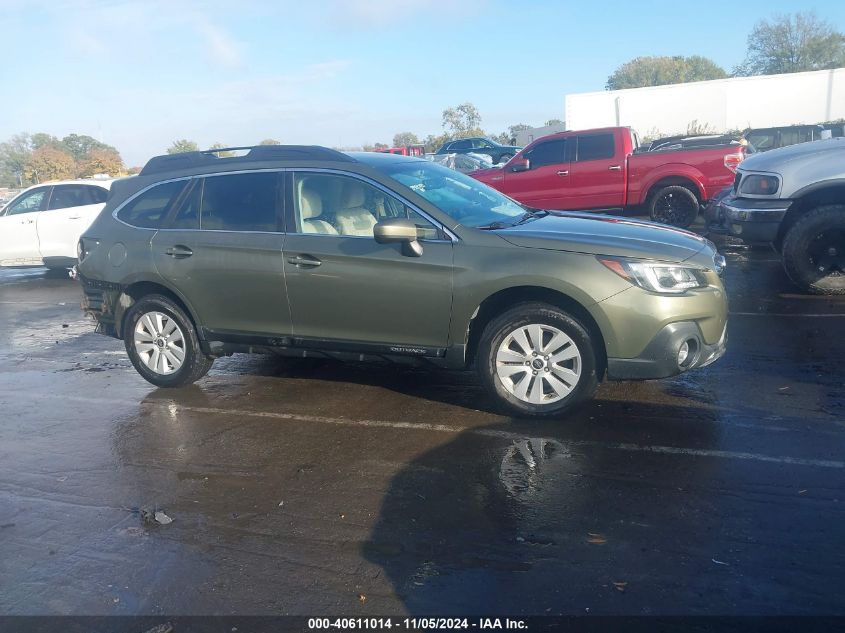 2019 Subaru Outback 2.5I Premium VIN: 4S4BSAFC5K3223626 Lot: 40611014