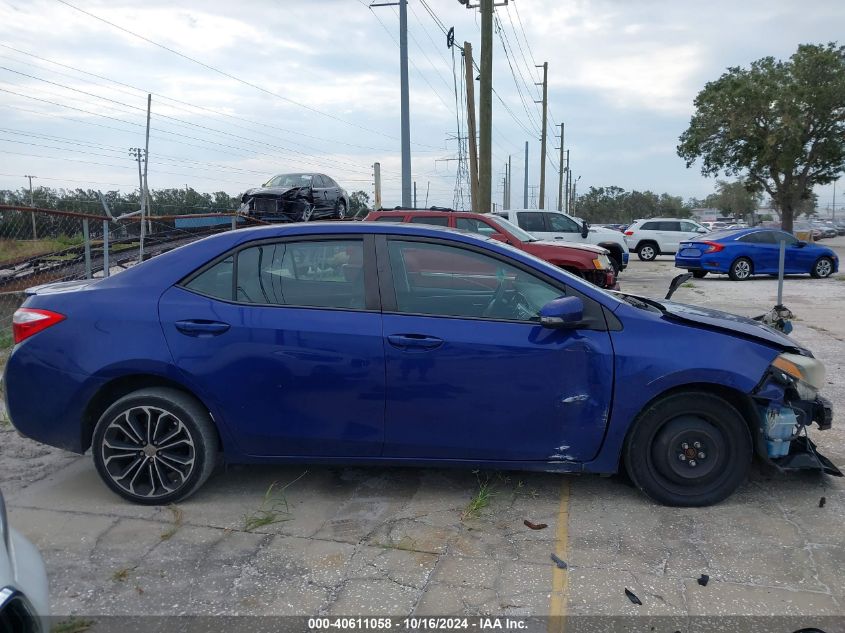 2015 Toyota Corolla S Plus VIN: 2T1BURHE6FC355271 Lot: 40611058