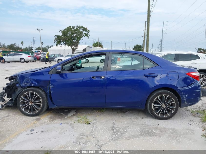 2015 Toyota Corolla S Plus VIN: 2T1BURHE6FC355271 Lot: 40611058