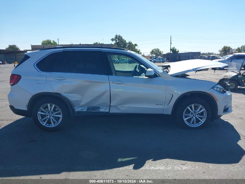 2014 BMW X5 xDrive35I VIN: 5UXKR0C57E0K46975 Lot: 40611073