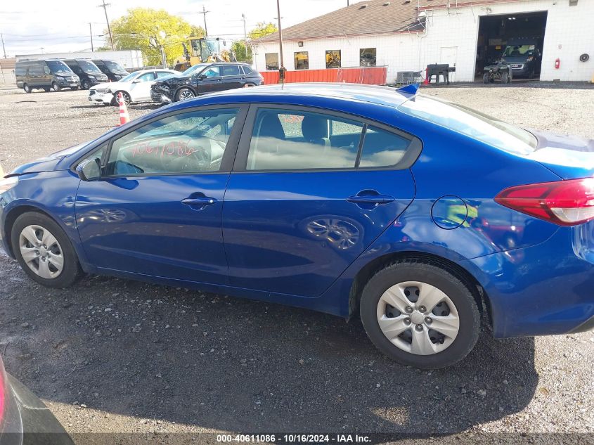 2017 Kia Forte Lx VIN: 3KPFK4A76HE138023 Lot: 40611086