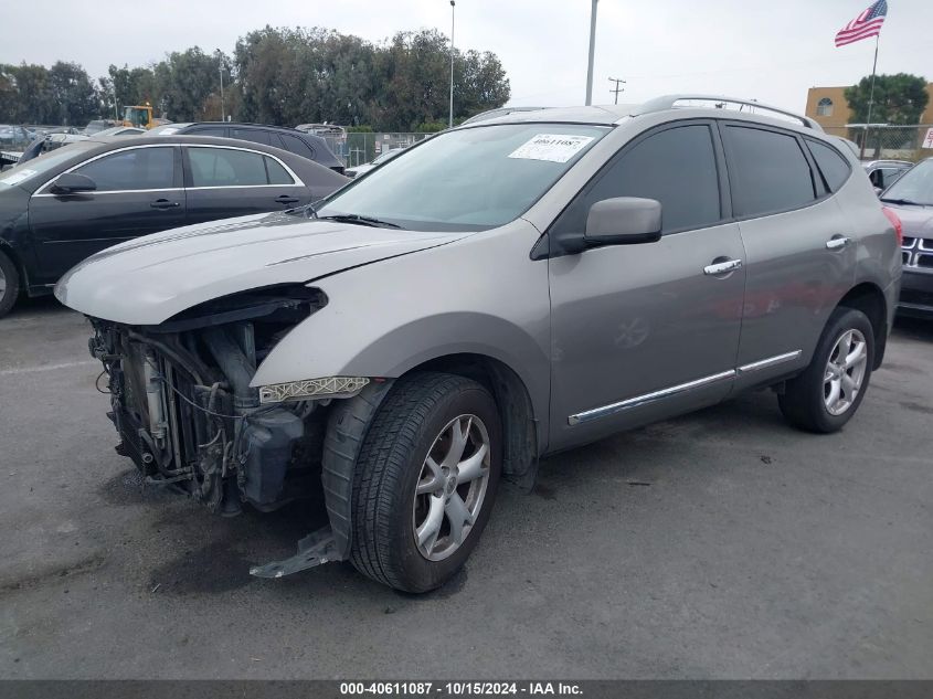 2011 Nissan Rogue Sv VIN: JN8AS5MT8BW563656 Lot: 40611087