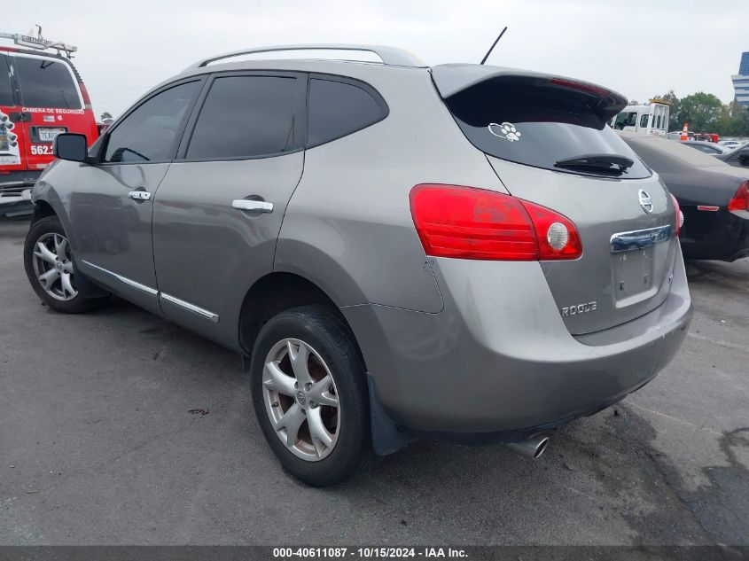 2011 Nissan Rogue Sv VIN: JN8AS5MT8BW563656 Lot: 40611087