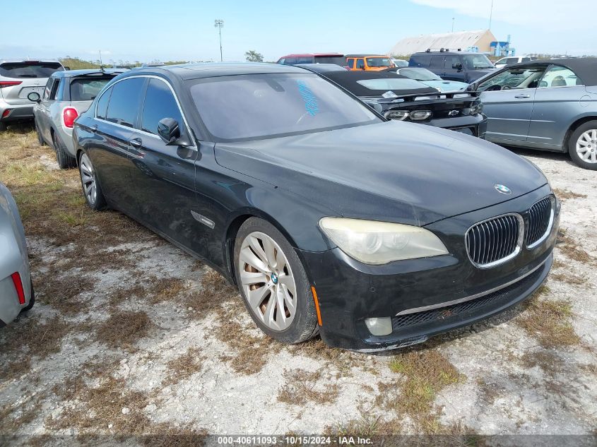 2011 BMW Activehybrid 750Li VIN: WBAKX8C59BC198344 Lot: 40611093