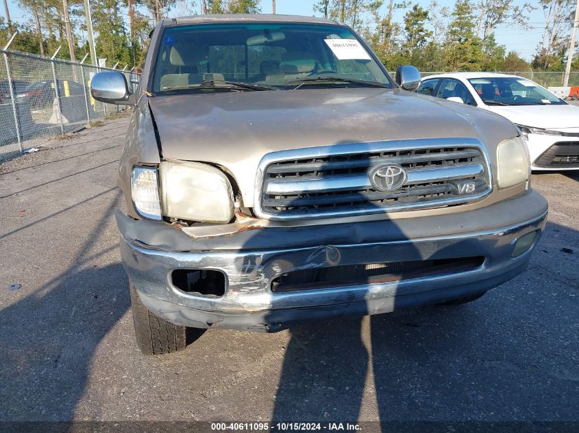 2002 Toyota Tundra Sr5 V8 VIN: 5TBRT34192S278603 Lot: 40611095