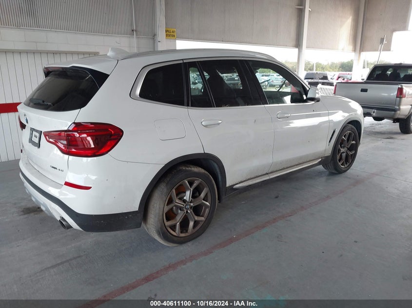 2021 BMW X3 SDRIVE30I VIN: 5UXTY3C00M9E41827