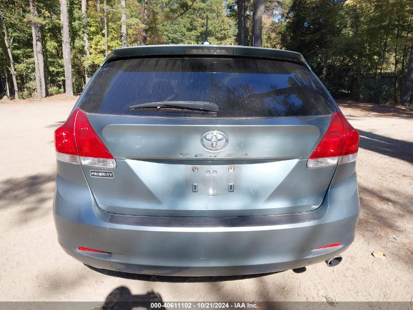 2009 Toyota Venza VIN: 4T3ZE11A39U002730 Lot: 40611102