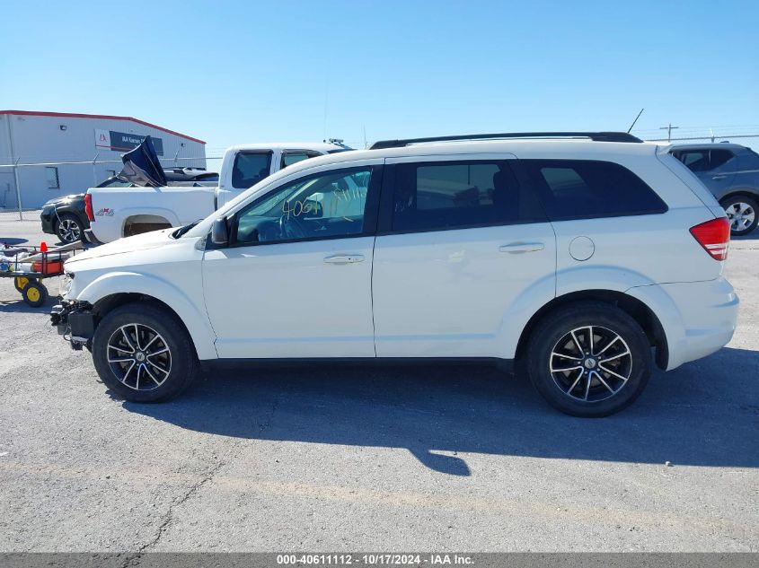 2018 Dodge Journey Se VIN: 3C4PDCAB9JT241743 Lot: 40611112