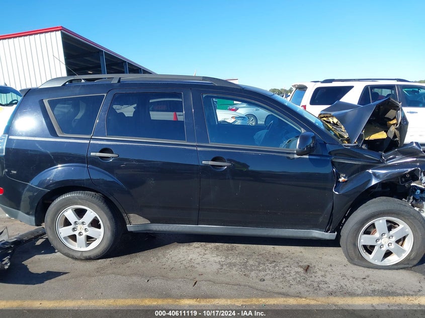 2007 Mitsubishi Outlander Ls VIN: JA4MT31X97U001487 Lot: 40611119