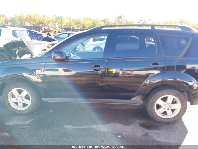 2007 Mitsubishi Outlander Ls VIN: JA4MT31X97U001487 Lot: 40611119