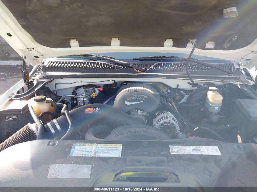 2001 Chevrolet Silverado 1500 Ls VIN: 2GCEC19V711253324 Lot: 40611123