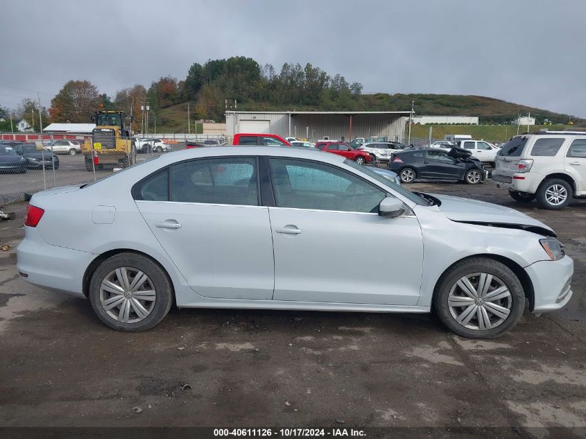 2017 Volkswagen Jetta 1.4T S VIN: 3VW2B7AJ7HM373836 Lot: 40611126