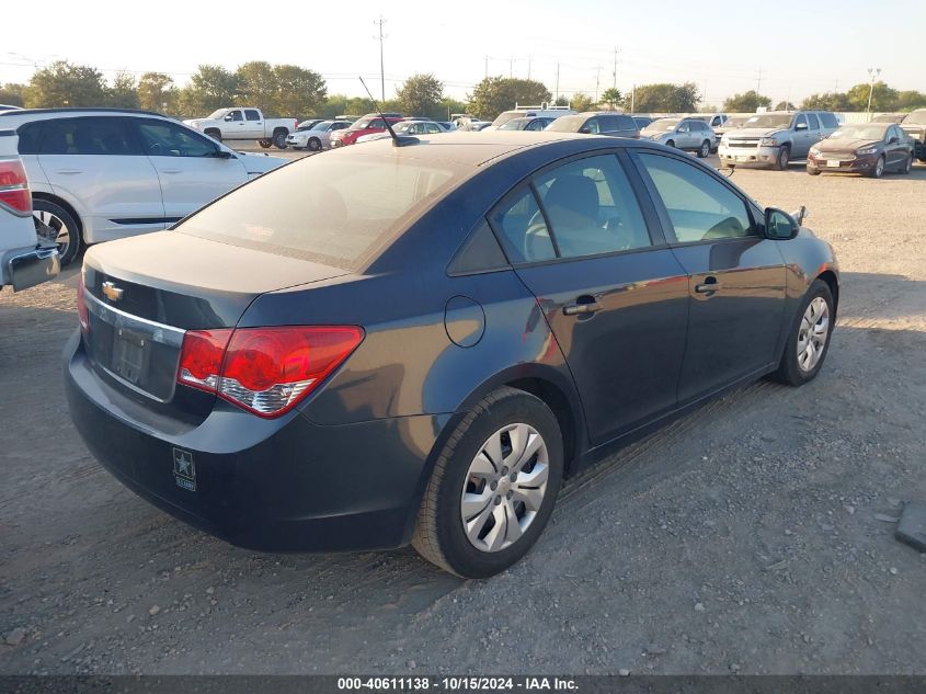 2014 Chevrolet Cruze Ls Manual VIN: 1G1PB5SG8E7299311 Lot: 40611138