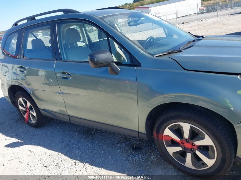 2018 Subaru Forester 2.5I VIN: JF2SJABC2JH538058 Lot: 40611146